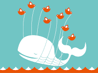 Twitter's FailWhale error logo